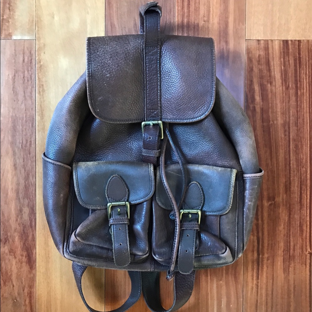 Vintage GAP Leather Backpack